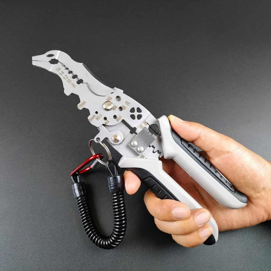 Electrician Pliers Crimping Tool – Multi-Function Wire Stripper & Cutter | NISHU Superstores