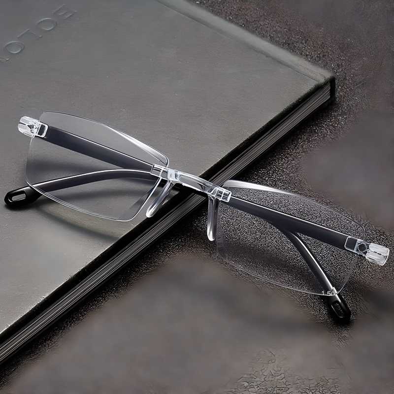 Progressive Anti-Blue Reading Glasses +2.5 | Dual-Use Far & Near Vision | NISHU Superstores
