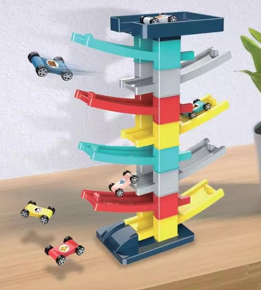 DIY Multilevel Racetrack Glider – Building Block Toy for Kids | NISHU Superstores