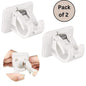 Self-Adhesive Wall Mount Clip Hooks (Pack of 2) – Instant Stick-On Hangers | NISHU Superstores