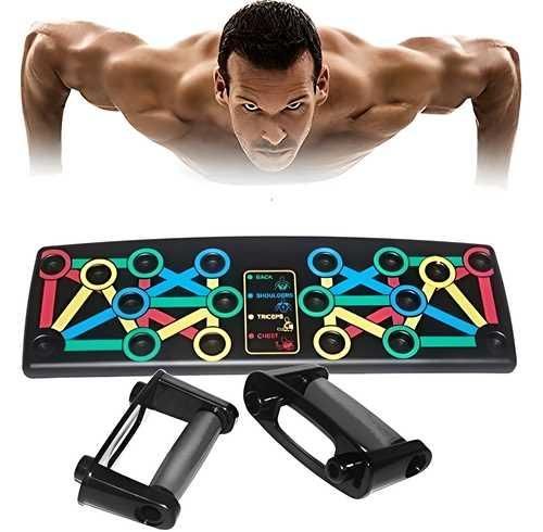 14 in 1 Push-Up Board Bar – Multi-Function Muscle Training System | NISHU Superstores