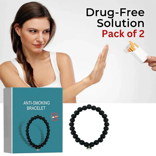Anti-Smoking Bracelet (Pack of 2) | Quit Smoking Aid Band – NISHU Superstores