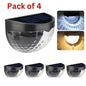Solar Fence Lights (Pack of 4) – Energy Efficient Outdoor Lighting | NISHU Superstores