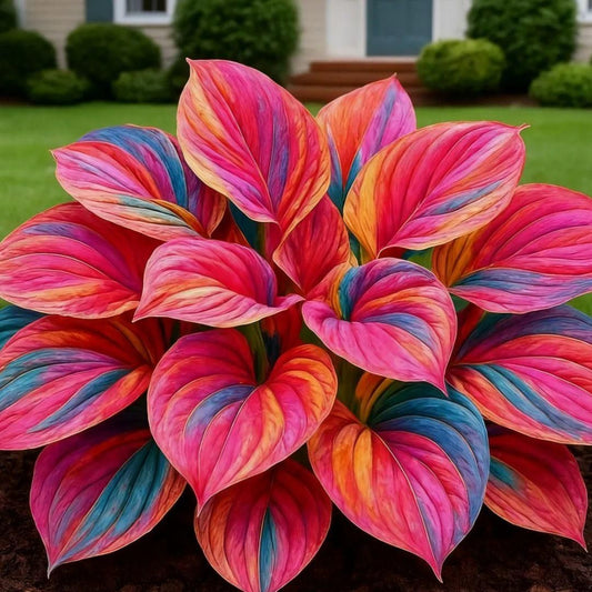 Multicolor Hosta Seeds with 100g Organic Potmix Free – Gardening Kit | NISHU Superstores