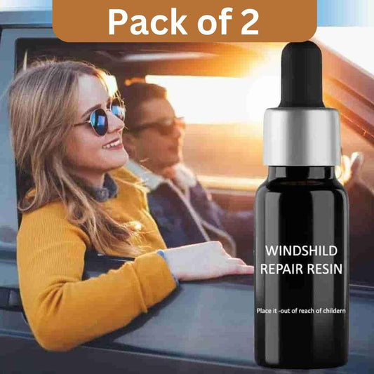 Windshield Glass Repair Kit (Pack of 2) – Crack & Chip Fix Solution | NISHU Superstores