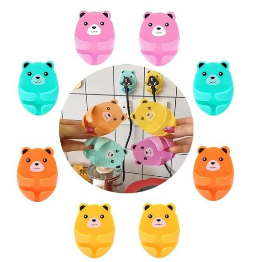 Adhesive Kitchen Wall Hooks (Pack of 8) – Strong & Reusable Hanging Hooks | NISHU Superstores