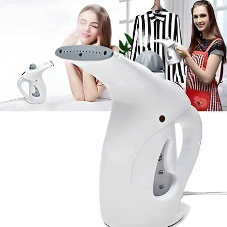 Fast Heat-Up Portable Handheld Garment & Facial Steamer Brush – Multicolor | NISHU Superstores
