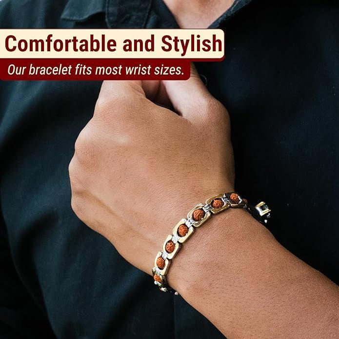 Rudraksha Bracelet for Men & Women – Spiritual Energy & Wellness | NISHU Superstores