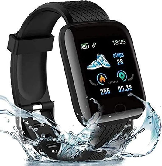 ID116 Plus Smart Fitness Smartwatch – Heart Rate, SpO2, Sleep Tracker | NISHU Superstores