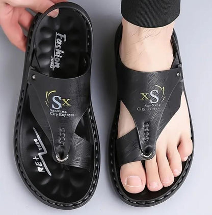 Men's Casual Synthetic Leather Sandals – Comfortable Everyday Footwear | NISHU Superstores