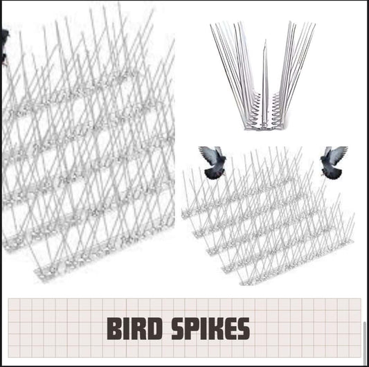 Bird Spikes for Balcony & Rooftop – Pack of 10 Anti-Bird Strips | NISHU Superstores