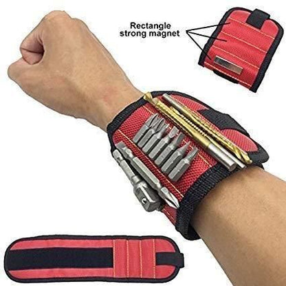 Magnetic Wrist Band – Hold Screws, Nails, Bolts & Small Tools Hands-Free | NISHU Superstores