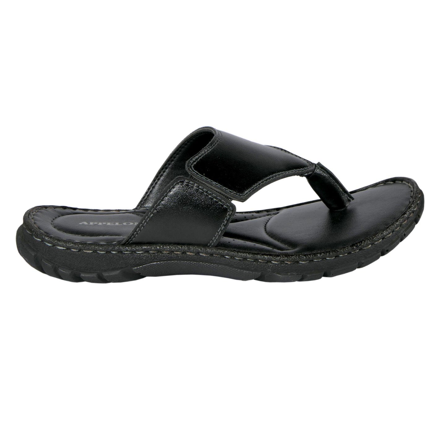 AM PM Genuine Leather Men's Slippers | Daily Wear Comfort Footwear | NISHU Superstores