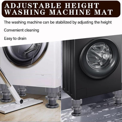 Screw-Thread Washing Machine Base – Shock Absorption & Anti-Vibration Stand | NISHU Superstores