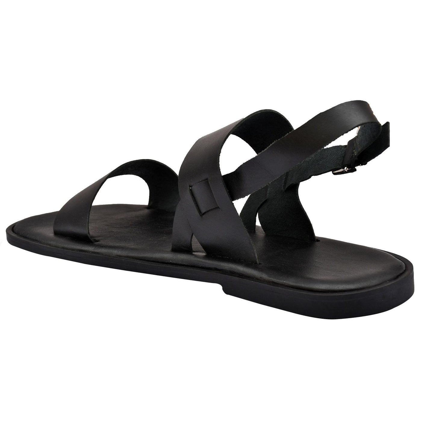 AM PM Men’s Daily Wear Leather Sandals – Comfort & Style Combined | NISHU Superstores