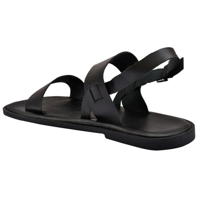 AM PM Men’s Daily Wear Leather Sandals – Comfort & Style Combined | NISHU Superstores
