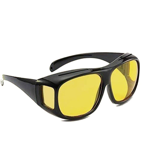 Dervin Yellow Day & Night Vision Sunglasses – Anti-Glare Driving Glasses for Men & Women | NISHU Superstores