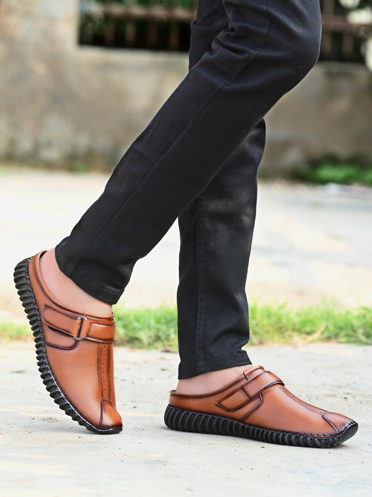 Men’s Bantu Style Tan Loafer Casual Shoes | Trendy & Comfortable – NISHU Superstores