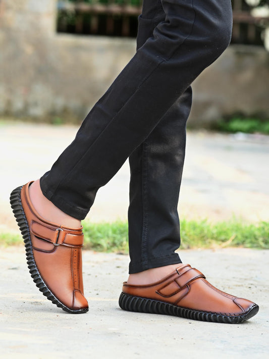 Men’s Bantu Style Tan Loafer Casual Shoes | Trendy & Comfortable – NISHU Superstores