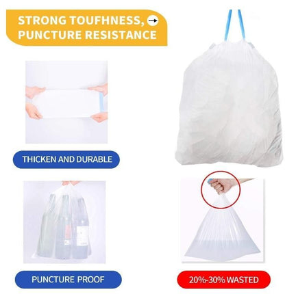 Unscented Strong Garbage Bags – Durable & Leak-Proof | NISHU Superstores