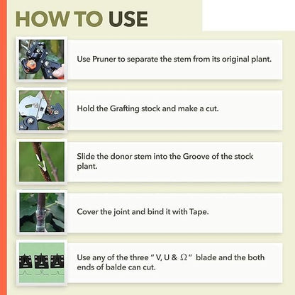 Grafting Cutter Set – Precision Tools for Plant Grafting & Pruning | NISHU Superstores