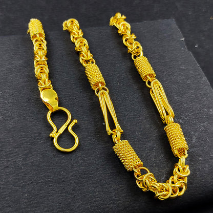 Latest Brass Gold Plated Chain | Fashion Jewelry for Men & Women | NISHU Superstores