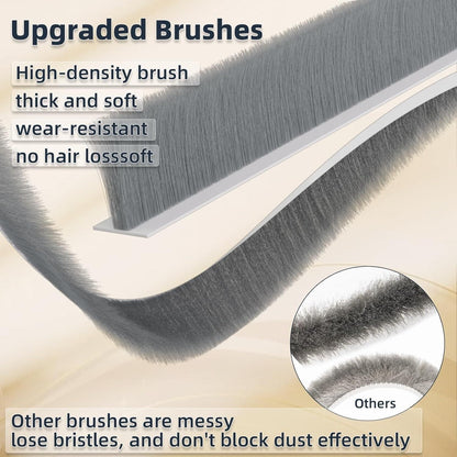 Door Draft Stopper With Brush – Energy Saving & Home Utility | NISHU Superstores