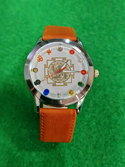 Astro Navagraha Analog Watch – Lord Design with Leather-Style Silicone Strap | NISHU Superstores