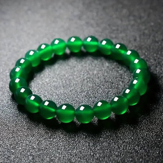 Green Jade Bracelet (Pack of 1) – Natural Healing Crystal Bracelets | NISHU Superstores