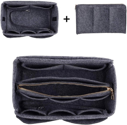 Felt Fabric Purse Organizer – Multi-Pocket Handbag Insert | NISHU Superstores