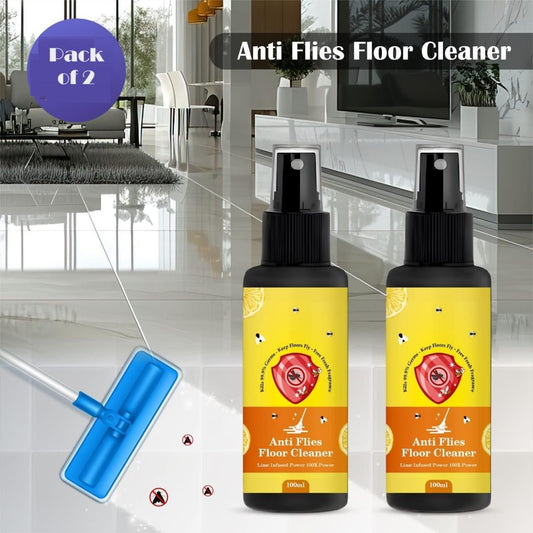 Anti Flies Floor Cleaner Spray (Pack of 2) | Insect Repellent & Floor Disinfectant | NISHU Superstores