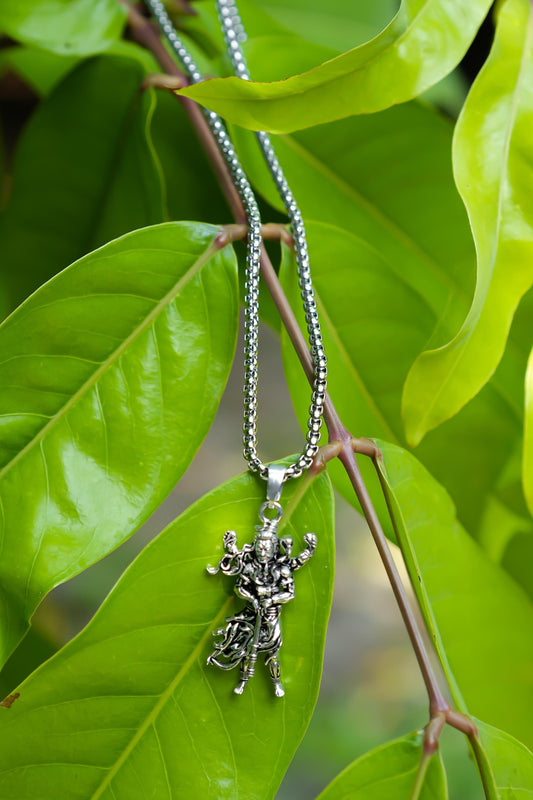 Mahakal Pendant with Chain | Lord Shiva Locket | NISHU Superstores