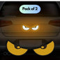 Monster Eyes Reflective Car Stickers (Pack of 2) – 4 Pcs Each | Stylish & Safe – NISHU Superstores