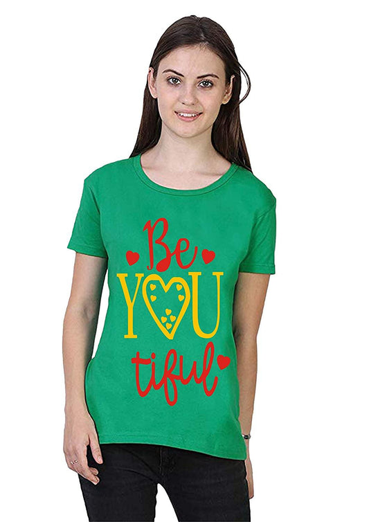 Women's Cotton Printed T-Shirt – Soft & Trendy Daily wear | NISHU Superstores