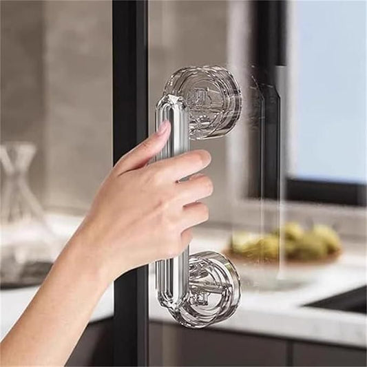 Crystal Suction Door Handle – Easy Install & Strong Grip | NISHU Superstores