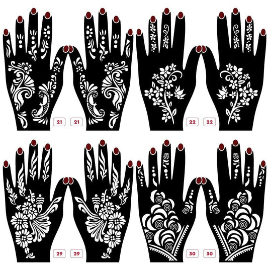 Apcute Mehndi for Hands Set – Natural Color, Smooth Application | NISHU Superstores