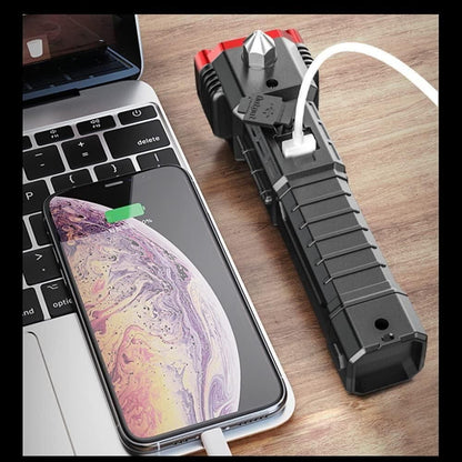 Multifunctional Portable LED Flashlight – Work Light with Power Bank | NISHU Superstores