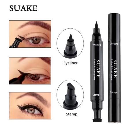 2-in-1 Eye Liner & Wing Stamp Pen – Perfect Winged Eyes Instantly | NISHU Superstores