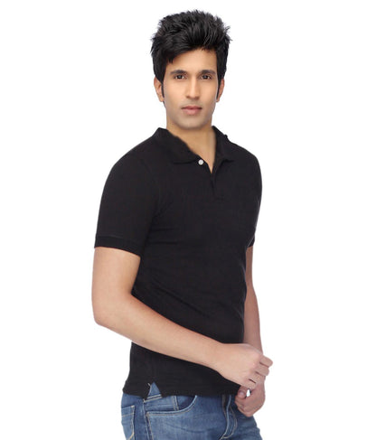 Poly Cotton Solid Half Sleeves Men’s Polo T-Shirt Pack of 3 | Everyday Comfort | NISHU Superstores