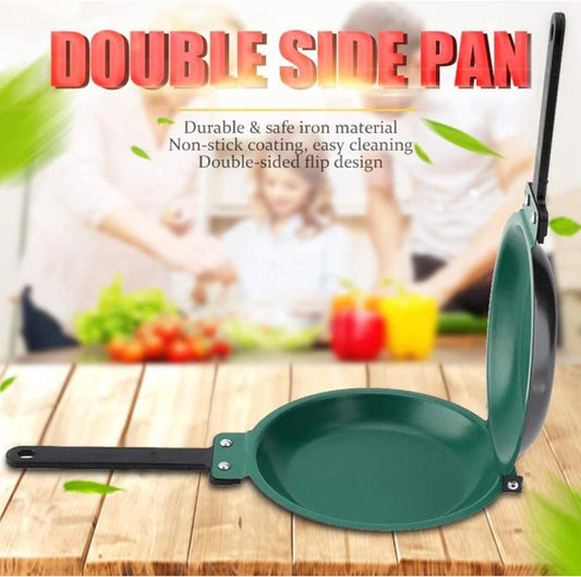 Double Side Nonstick Frying Pan – Flip & Cook Grill Pan | NISHU Superstores
