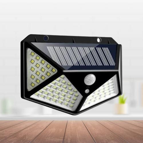 Bright Solar Motion Sensor Light – 100 LED Wireless Night Light for Home & Garden | NISHU Superstores