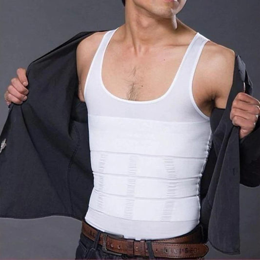 Men's Solid Compression Flex vest – Slimming & Body Shaping Innerwear | NISHU Superstores