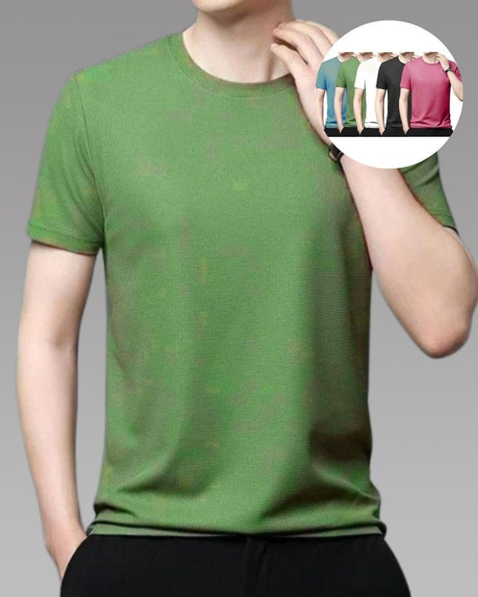 Poly Cotton Solid Half Sleeves Men’s Polo T-Shirt Pack of 5 | Everyday Comfort | NISHU Superstores