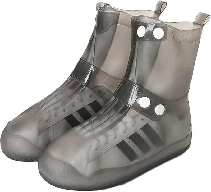 Waterproof Rain Shoe Covers – Secure Button Closure, Durable & Reusable | NISHU Superstores