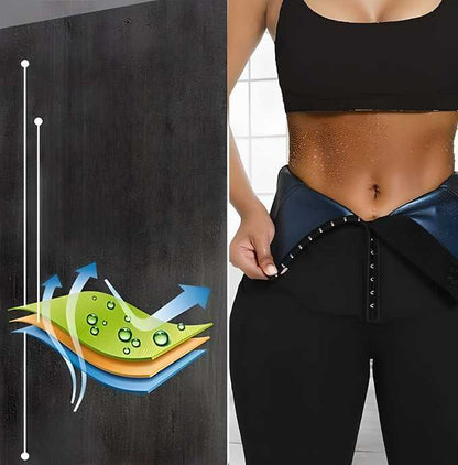 Steam Sauna Weight Loss Pants for Women – Sweat & Slim Workout Wear | NISHU Superstores