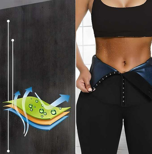 Steam Sauna Weight Loss Pants for Women – Sweat & Slim Workout Wear | NISHU Superstores