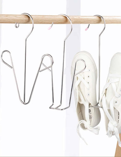 Waikas Shoe Hangers (Pack of 3) – Space-Saving Shoe Storage Organizer | NISHU Superstores