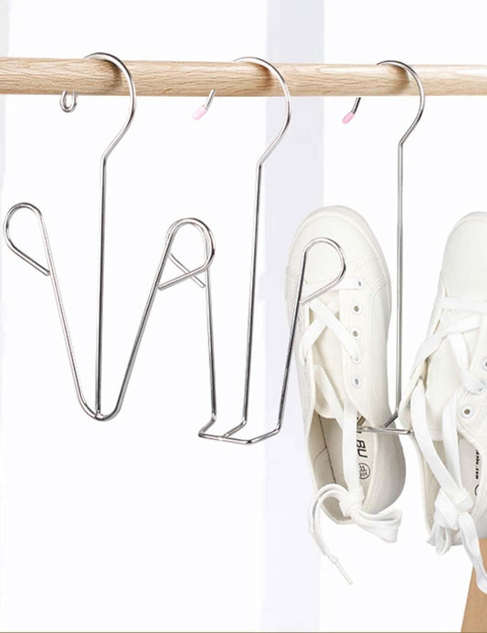 Waikas Shoe Hangers (Pack of 3) – Space-Saving Shoe Storage Organizer | NISHU Superstores