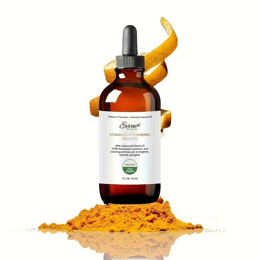 Vitamin C & Turmeric Face Oil 30ml – Brightening & Anti-Aging Skincare | NISHU Superstores