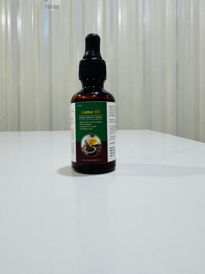 Castor Oil for Hair, Body & Skin (Pack of 2) – Pure & Natural Multipurpose Oil | NISHU Superstores